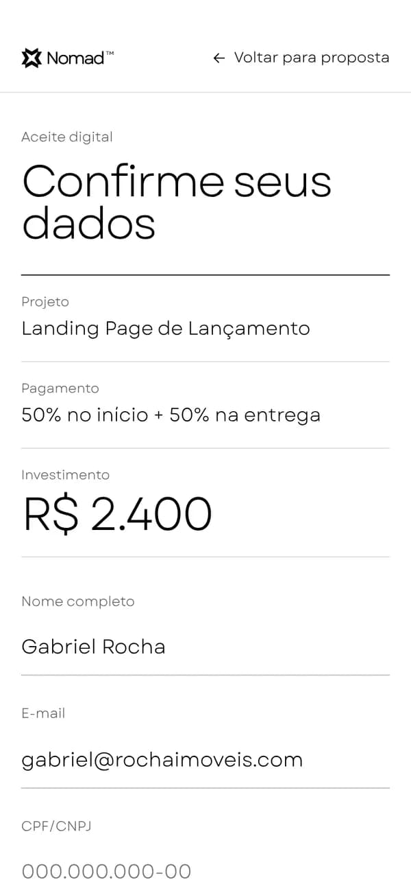 Aceite digital no celular